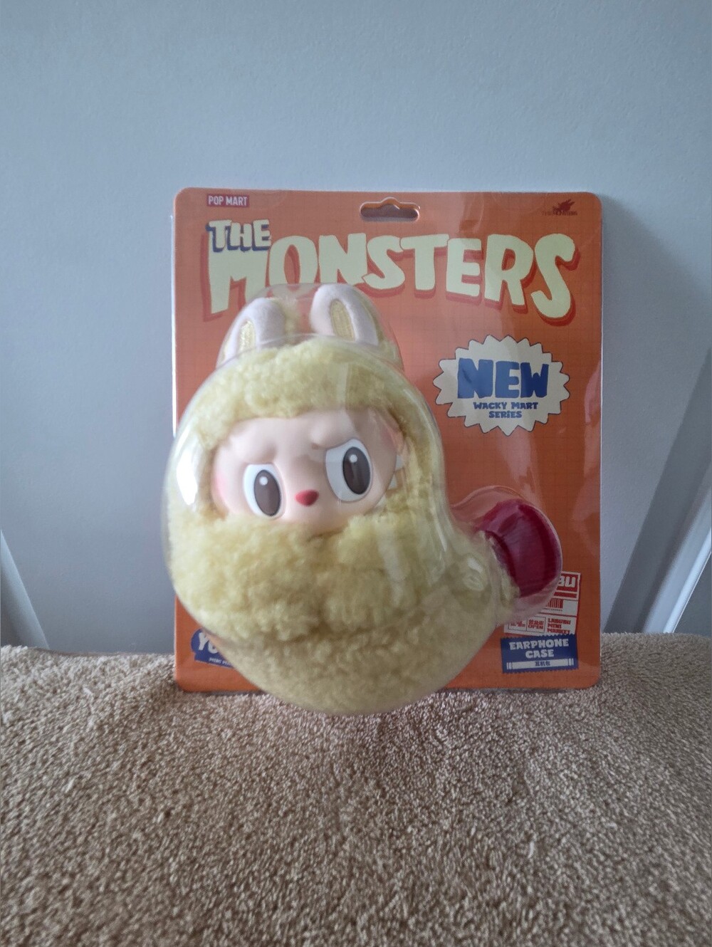 PopMart The Monsters WACKY MART  Series Earphone Case | NWT